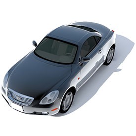 Lexus SC4300 3D Object | FREE Artlantis Objects Download